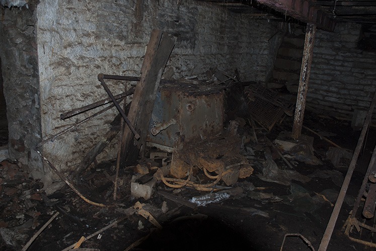 Abandoned boiler